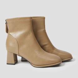 Squared-off Toe Boots