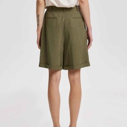 Long-Line Tailored Shorts