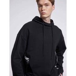 Casual Hoodie With High Neck